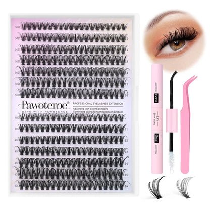 Lash Extension DIY Kit - 280 Cluster Lashes