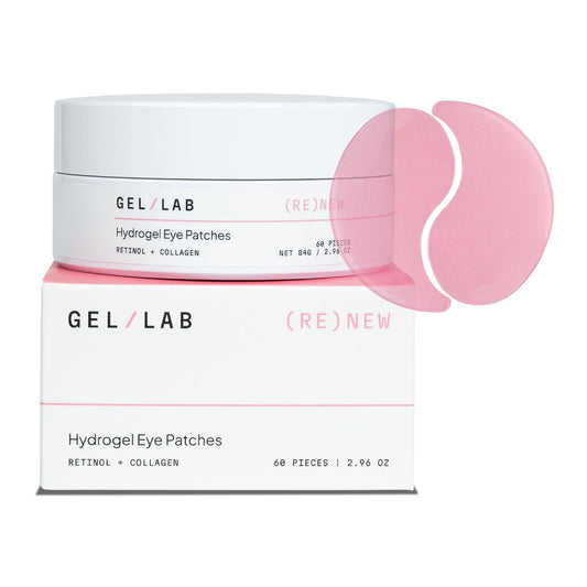 RENEW Collagen & Retinol Under Eye Gel Patches – Korean Hydrating Eye Mask