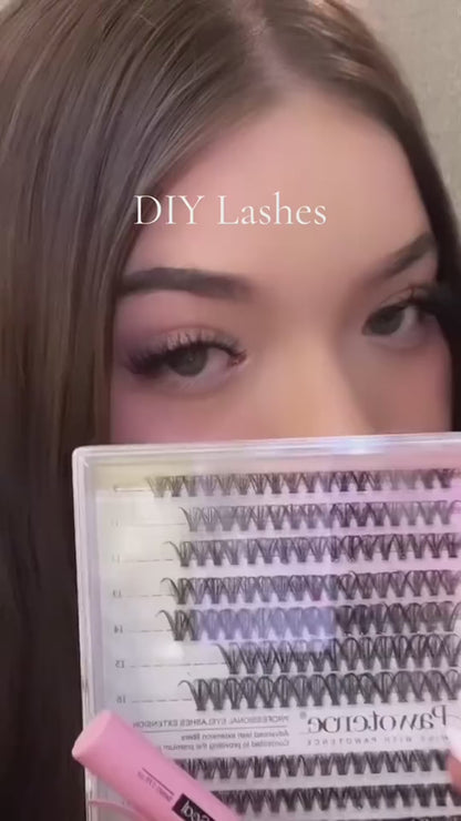 Lash Extension DIY Kit - 280 Cluster Lashes