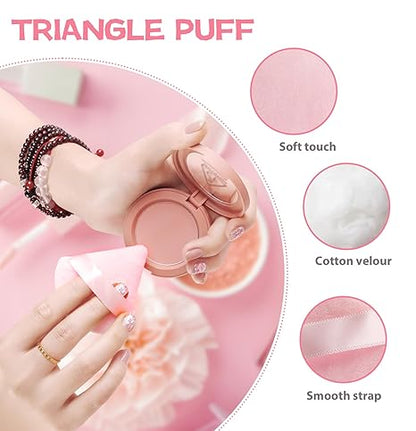 Makeup Triangle Sponge Set of 8